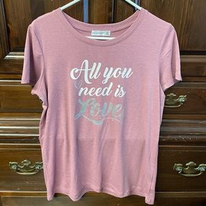 Ladies All you need is love T-Shirt